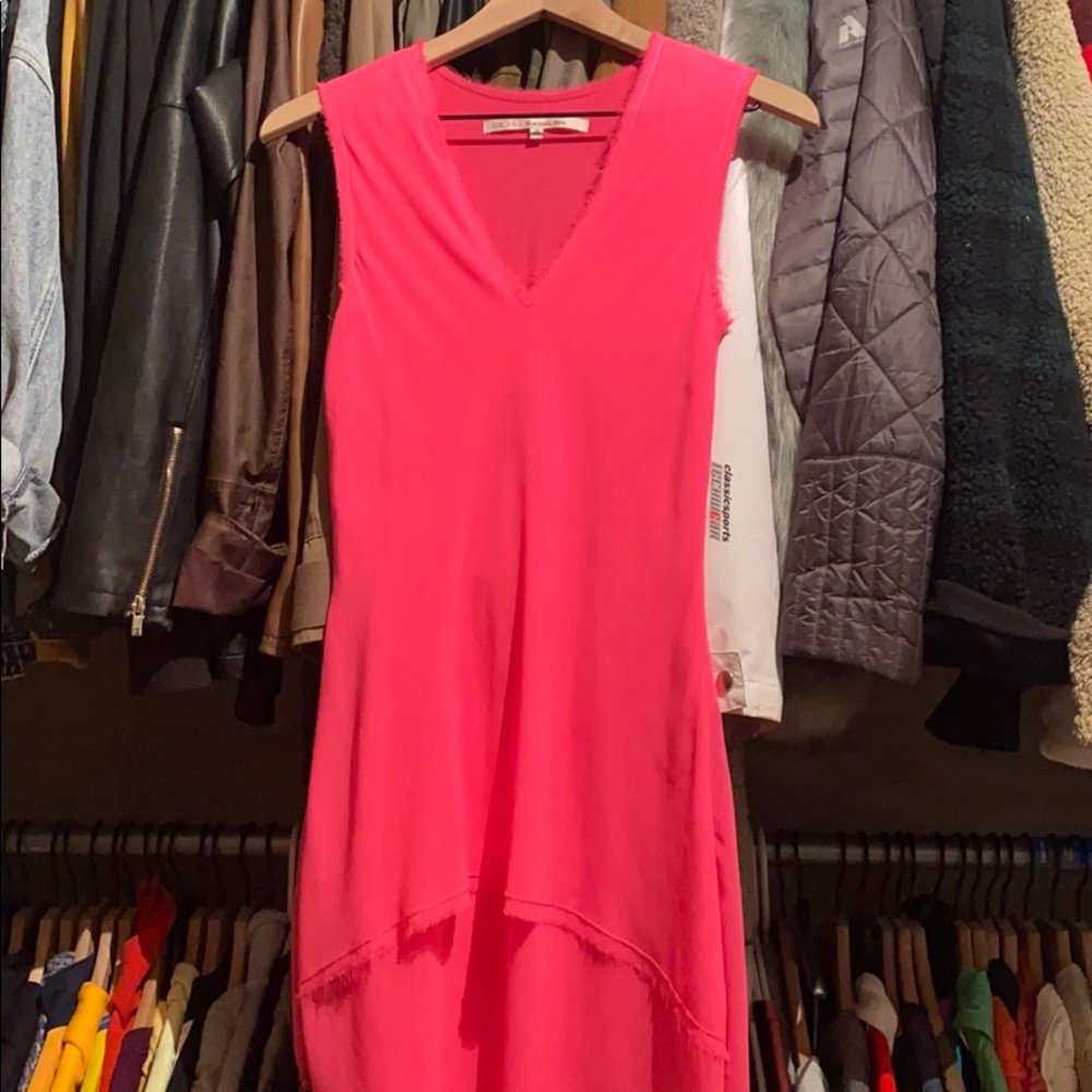 Rachel Roy hot pink summer dress